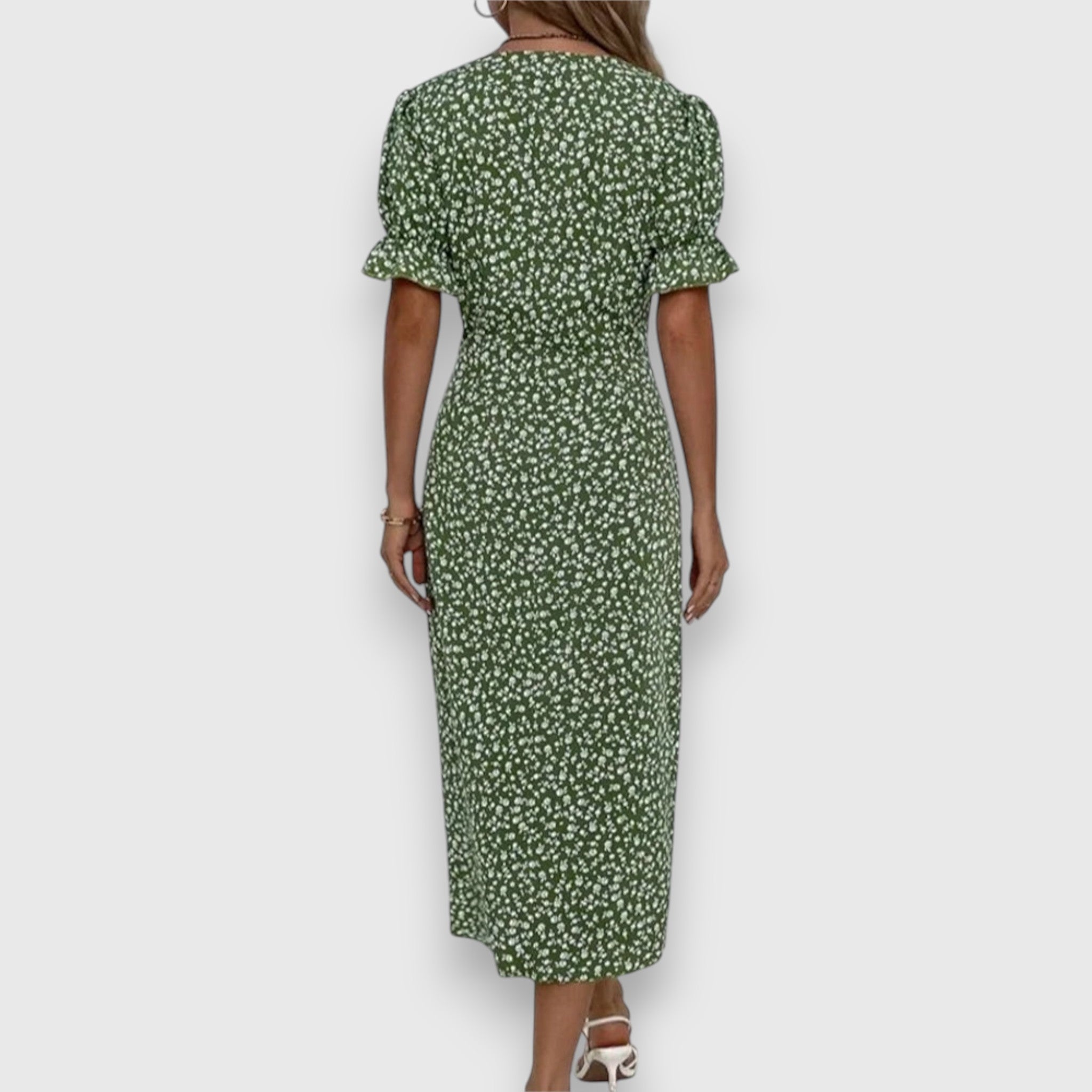 Tessina – Elegantní květinové šaty