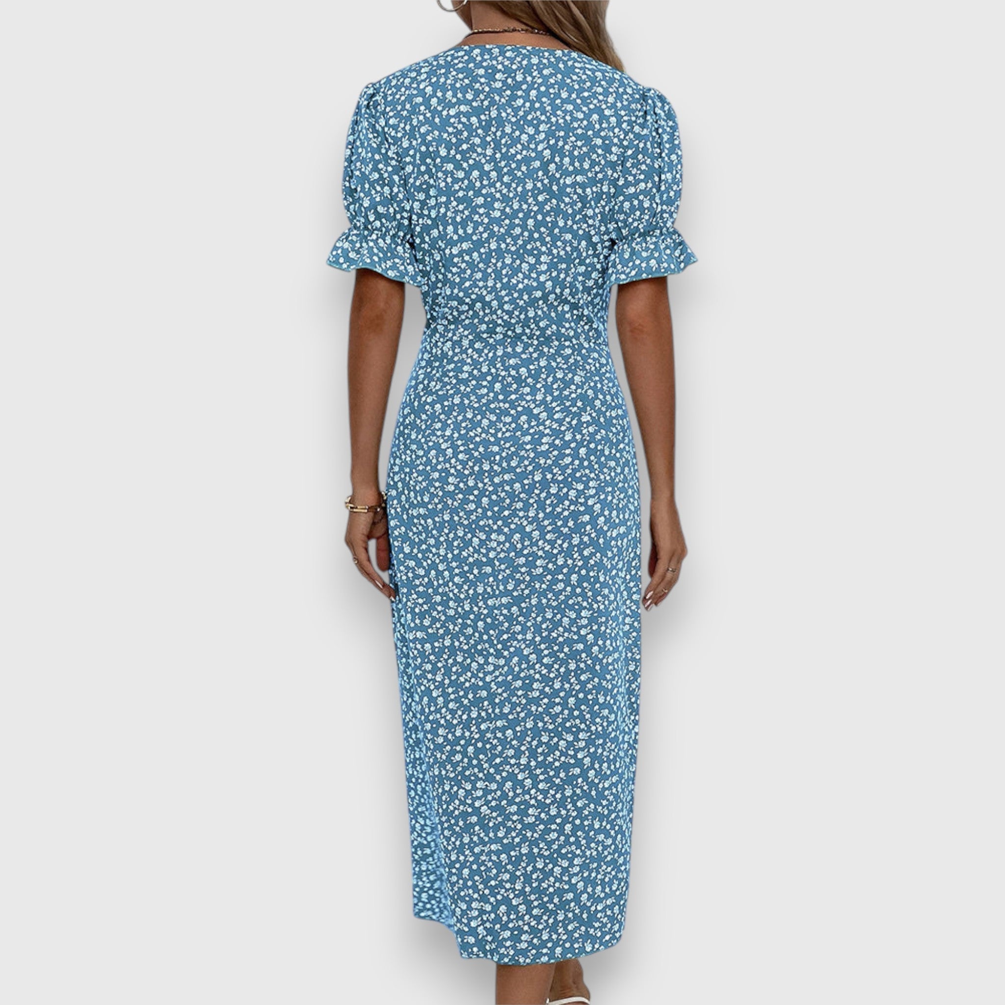 Tessina – Elegantní květinové šaty