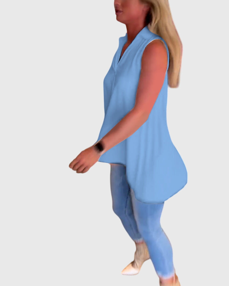 Lina™ | Halenka bez rukávů