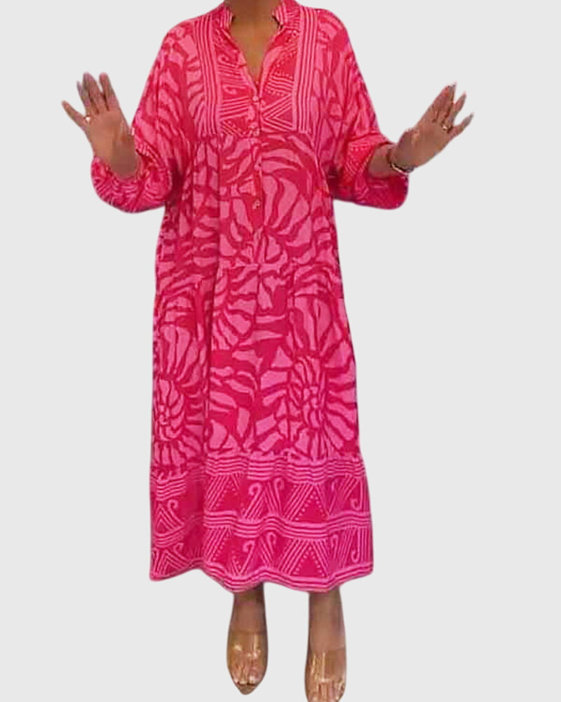 Mckinley™ | Maxi šaty s elegantním potiskem