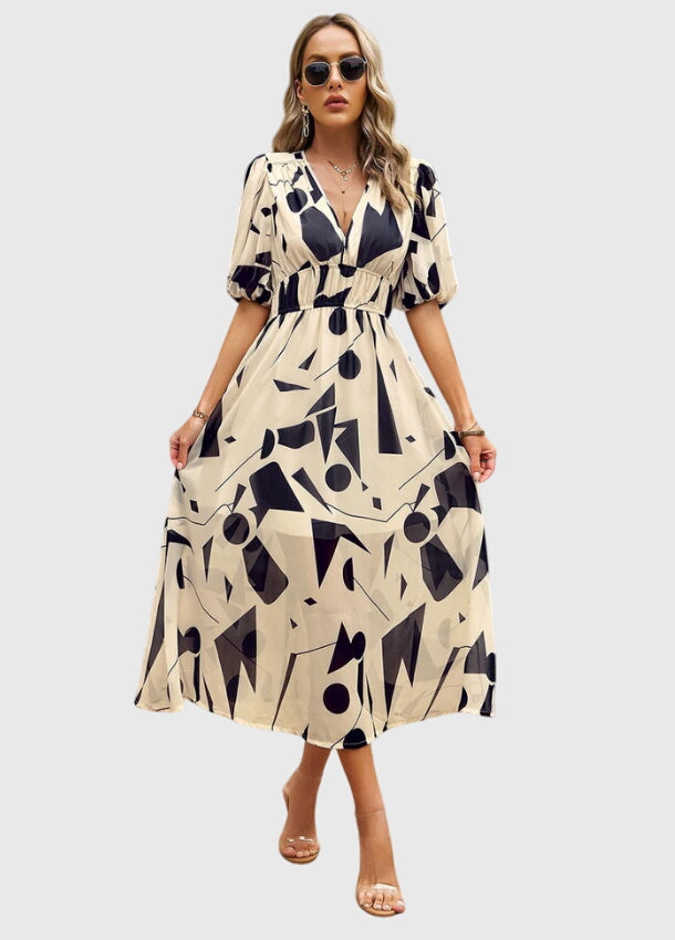 Merlin™ | Lichotivé květinové midi šaty