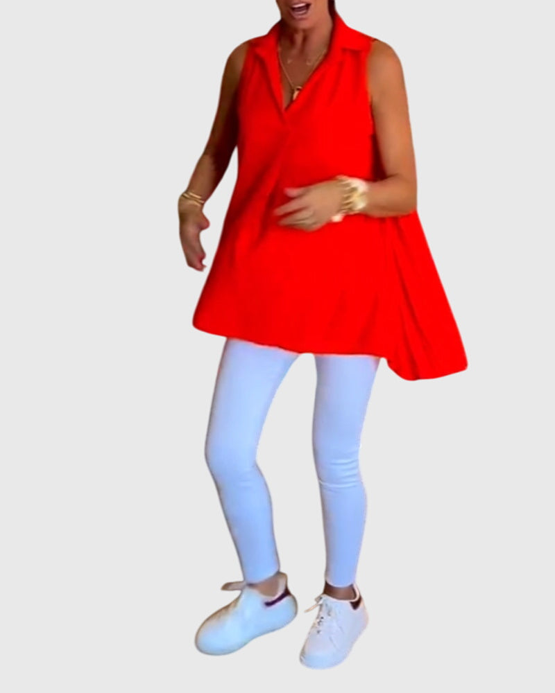 Lina™ | Halenka bez rukávů