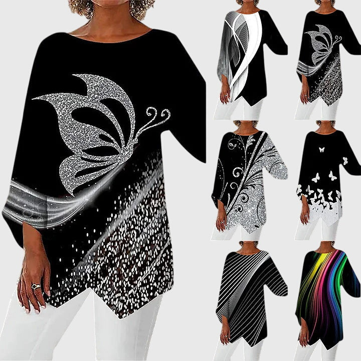 Alayah™ | Elegantní top s kulatým výstřihem