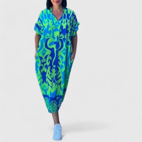 Shamcey™ - Sofistikované květinové šaty