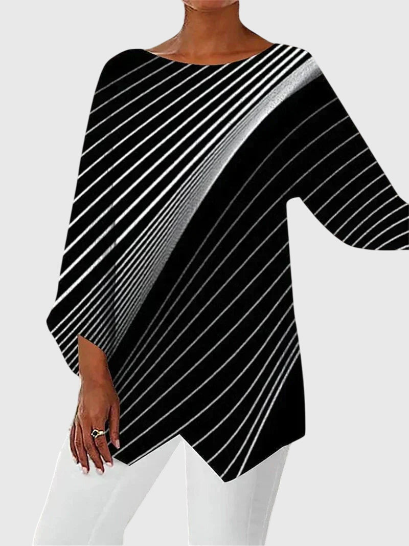 Alayah™ | Elegantní top s kulatým výstřihem