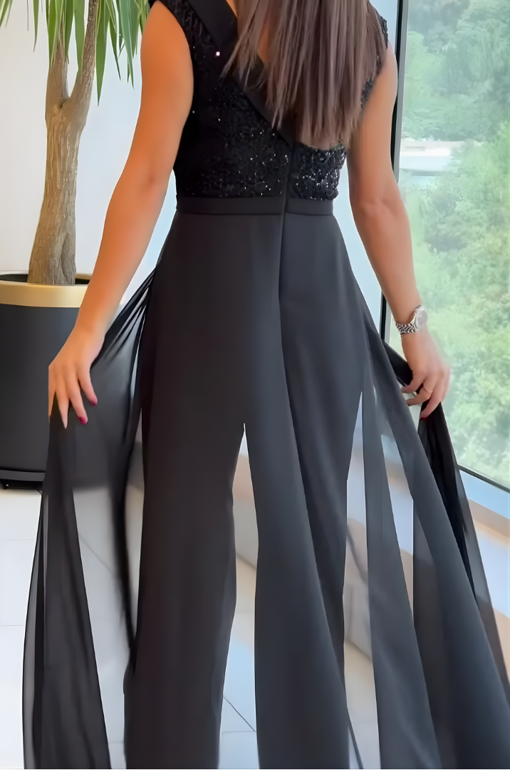 Maricja | Stylový overal bez rukávů