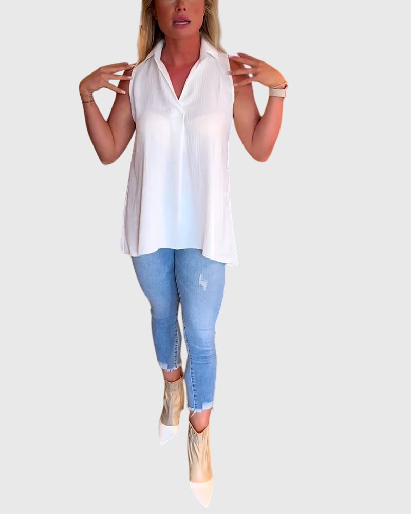 Lina™ | Halenka bez rukávů