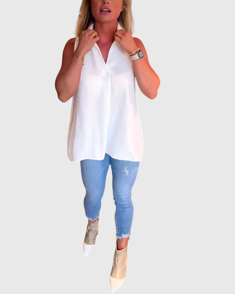 Lina™ | Halenka bez rukávů