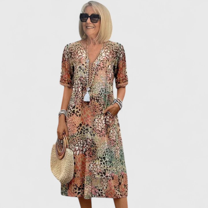 Isolde™ | Stylové Midi Šaty