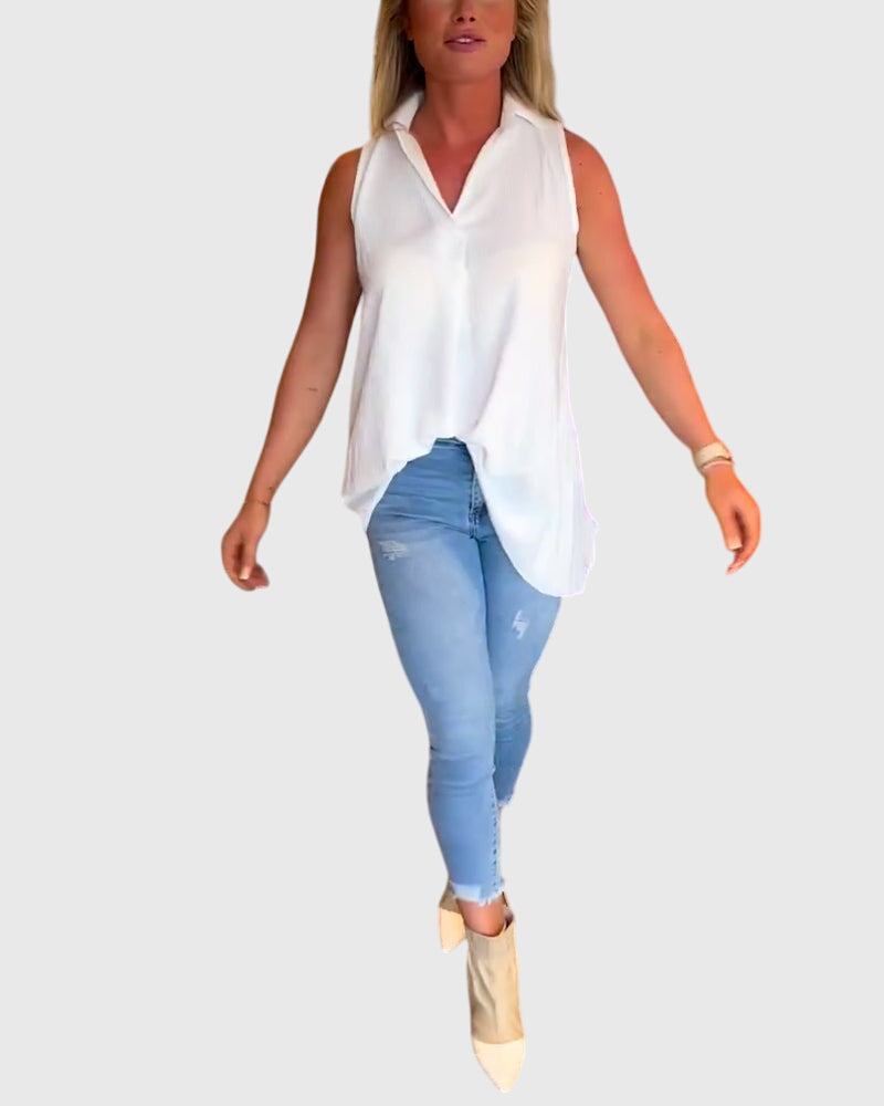 Lina™ | Halenka bez rukávů