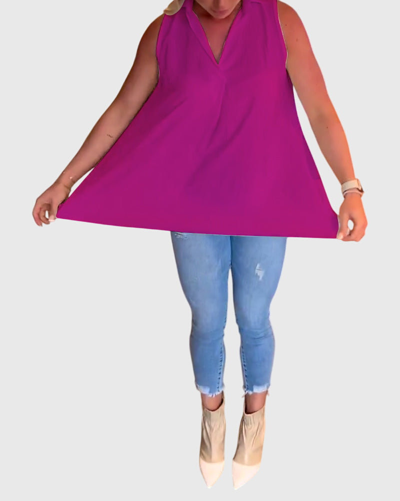 Lina™ | Halenka bez rukávů