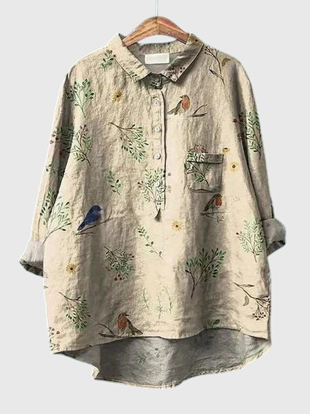 Valeria™ - Blůza s květinovým potiskem