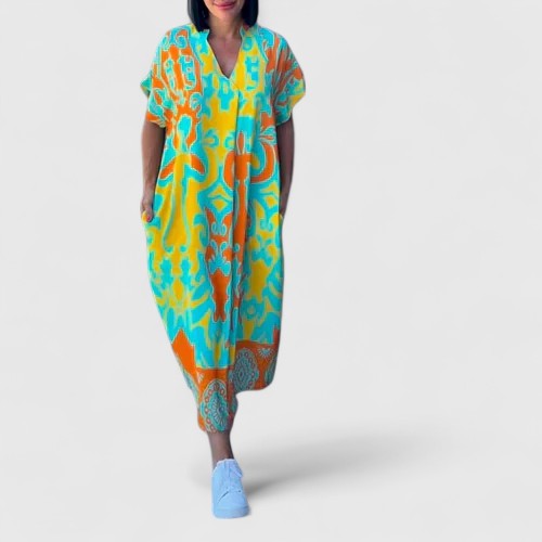 Shamcey™ - Sofistikované květinové šaty